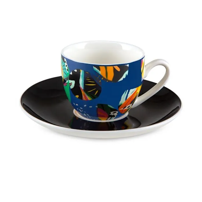 Jumbo Fiori 4'lü Kahve Fincan Takımı 90 ml