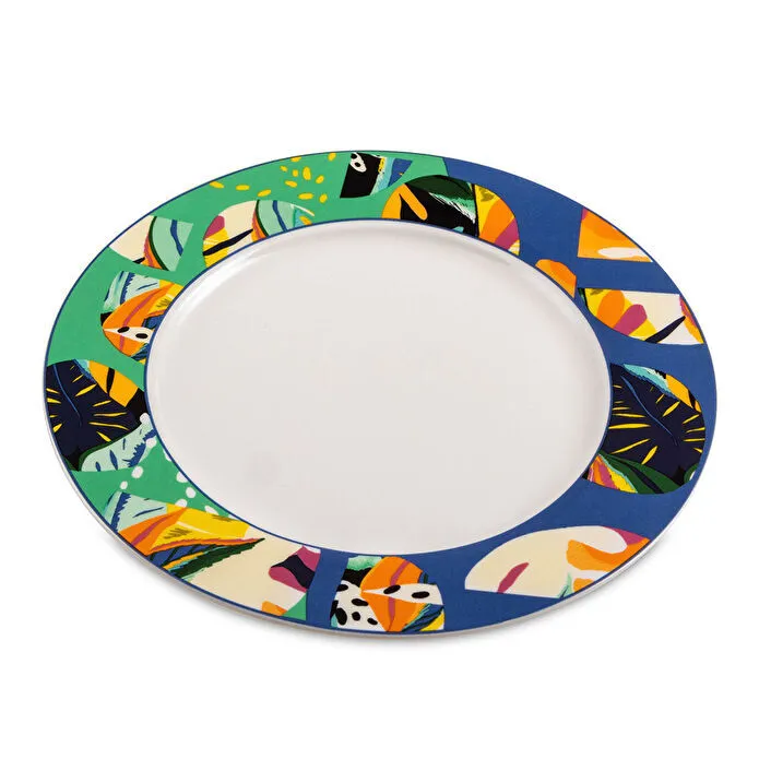 Jumbo Fiori 4'lü Pasta Tabağı 20 cm