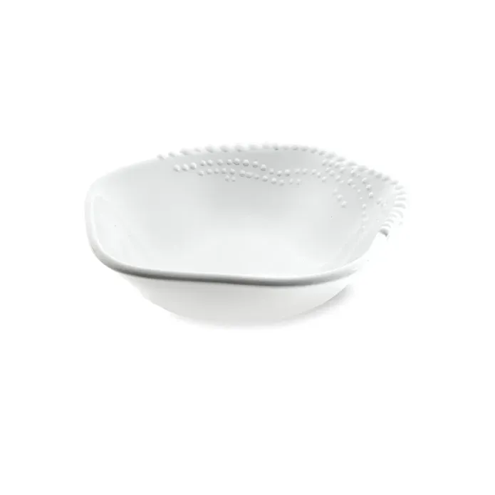 Jumbo Maris Melamin Beyaz Çukur Tabak 15.5x15.2x4.3 cm