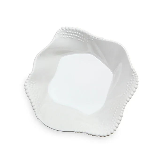 Jumbo Maris Melamin Beyaz Çukur Tabak 21.7x21.4x4.3 cm