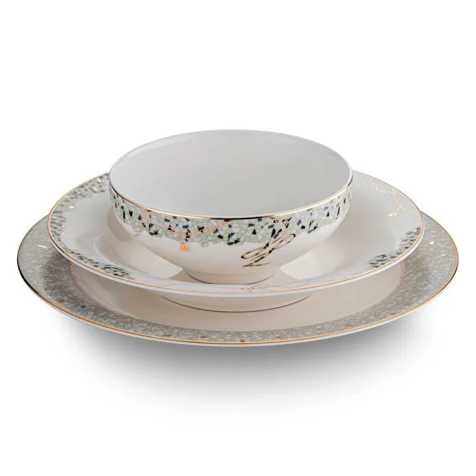 Jumbo Shine 24 Parça 6 Kişilik Yemek Takımı