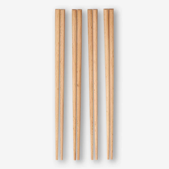 Flying Tiger Copenhagen 4'lü Ahşap Chopstick Seti