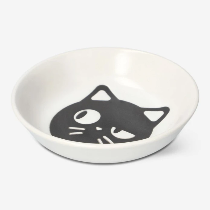Flying Tiger Copenhagen Kedi Desenli Mini Kase Beyaz