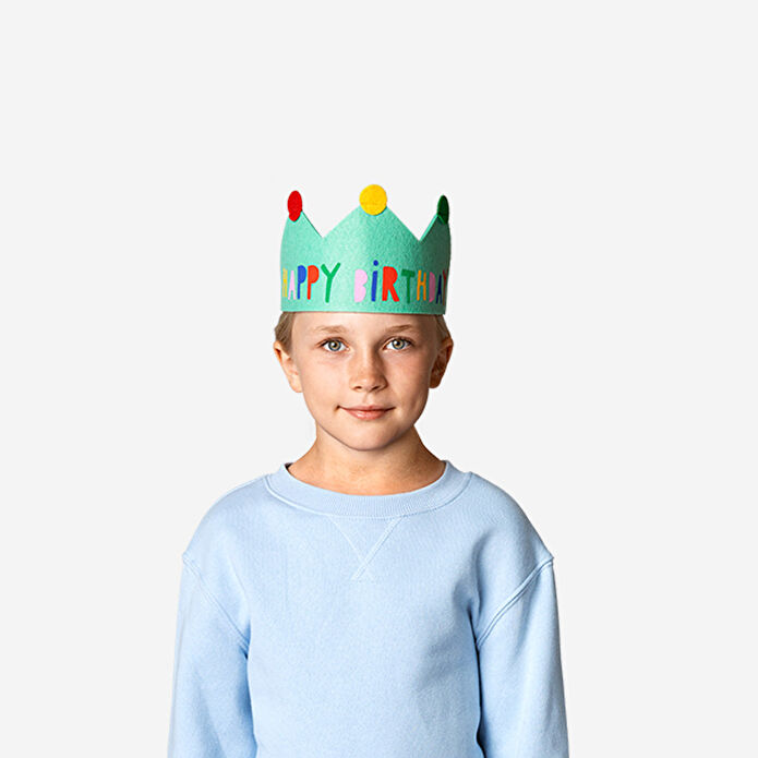 Flying Tiger Copenhagen Doğum Günü Temalı Keçe Kafa Bandı