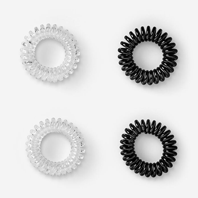 Flying Tiger Copenhagen 4'lü Spiral Saç Lastiği Seti