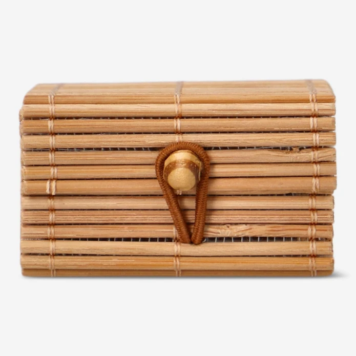 Flying Tiger Copenhagen Bambu Saklama Kutusu 6 x 3,5 cm
