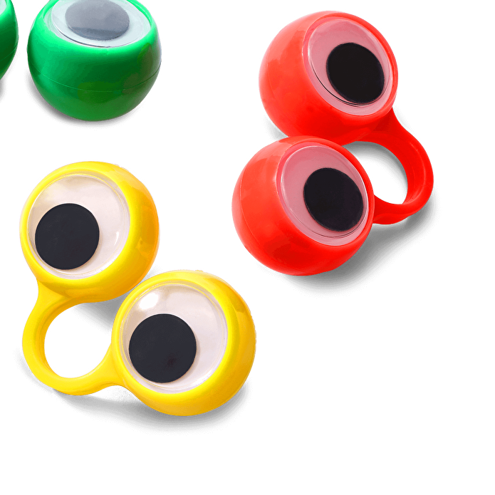 Flying Tiger Copenhagen Göz Şekilli Yüzük Seti