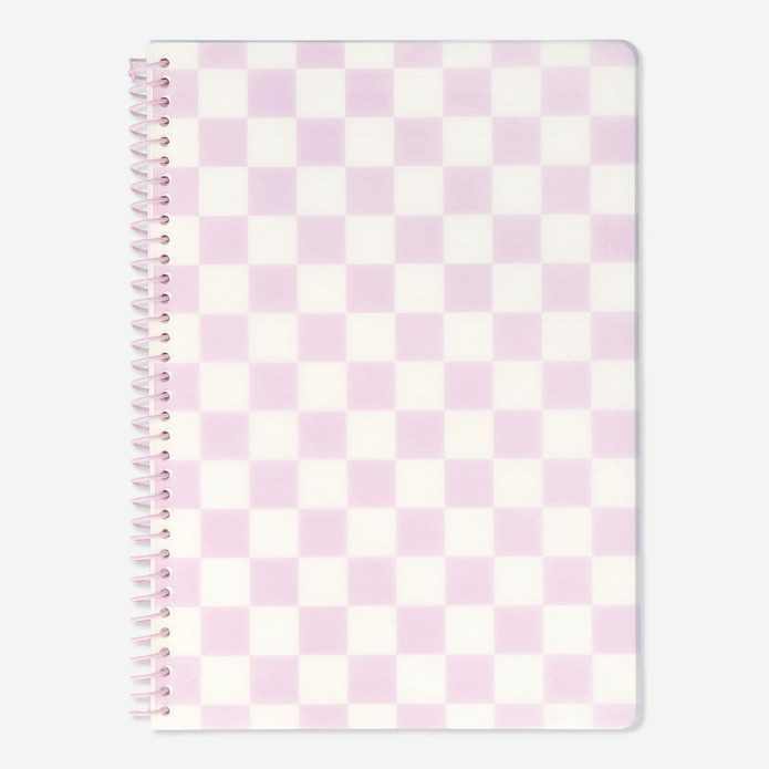 Flying Tiger Copenhagen Plastik Kapaklı Çizgili A4 Defter