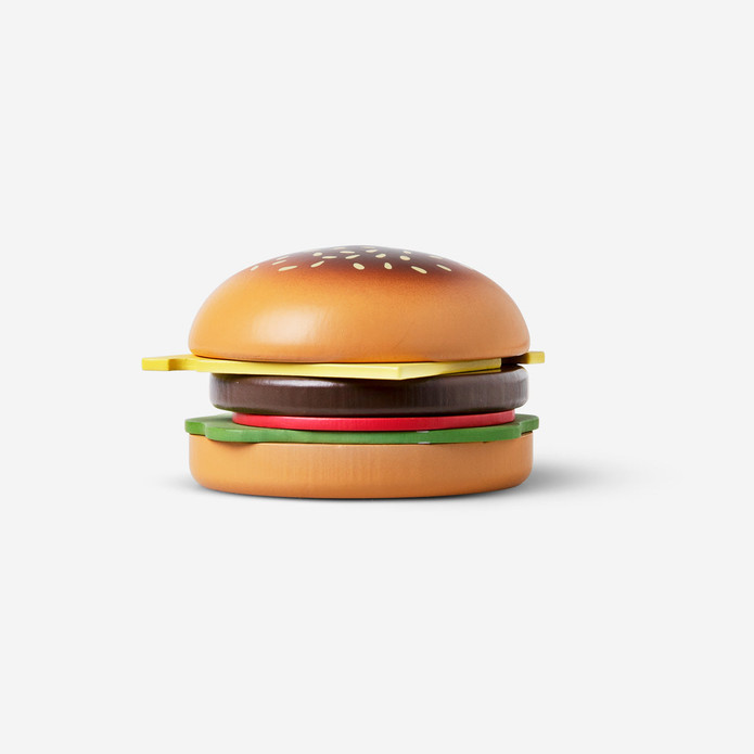 Flying Tiger Copenhagen Kendin Yap Ahşap Oyuncak Hamburger