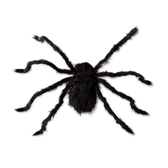 Flying Tiger Copenhagen Siyah Peluş Örümcek 80 cm