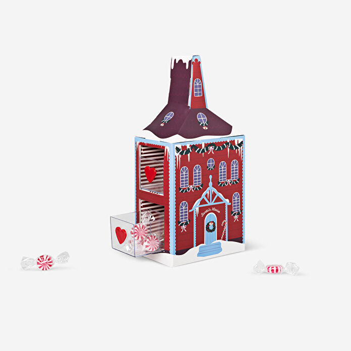 Flying Tiger Copenhagen Ev Şekilli Atıştırmalık Kutusu