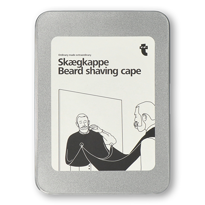 Flying Tiger Copenhagen Vantuzlu Siyah Tıraş Pelerini