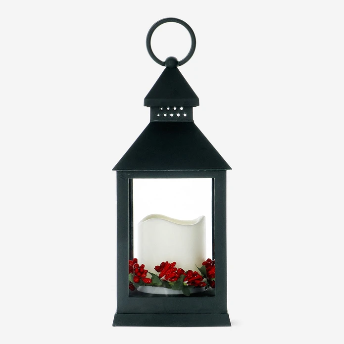 Flying Tiger Copenhagen Led Işıklı ve Çiçekli Fener