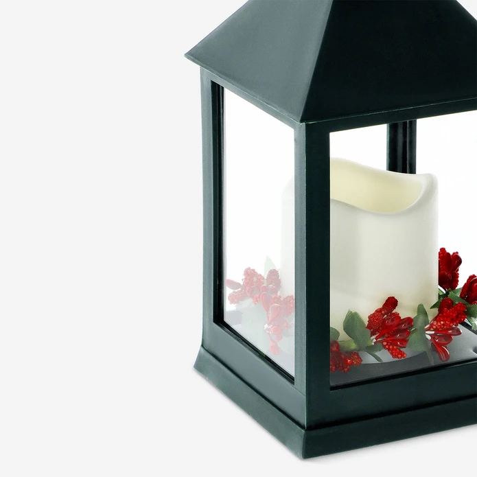 Flying Tiger Copenhagen Led Işıklı ve Çiçekli Fener