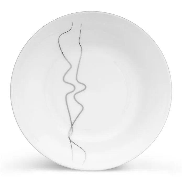 Jumbo Efect Platin 60 Parça 12 Kişilik Platin Yemek Takımı