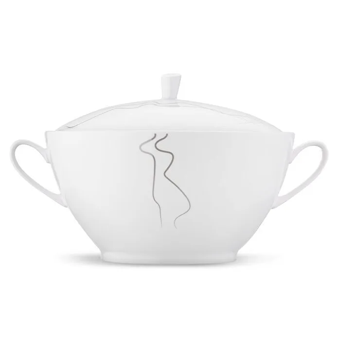 Jumbo Efect Platin 60 Parça 12 Kişilik Platin Yemek Takımı