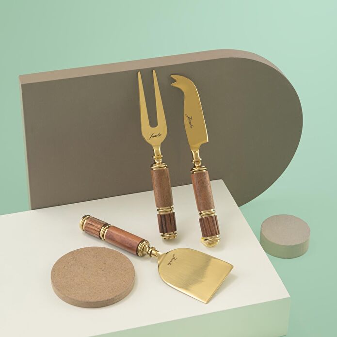 Jumbo Suello 3'lü Peynir Servis Seti