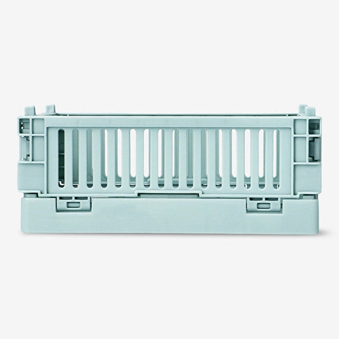 Flying Tiger Copenhagen Gri Katlanabilir Plastik Kasa 15,5 cm x 10 cm