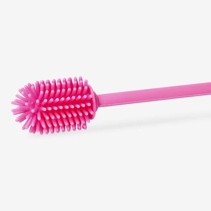 Flying Tiger Copenhagen Pembe Şişe Temizleme Fırçası 30,5 cm