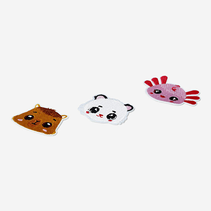 Flying Tiger Copenhagen 4'lü Ütüyle Yapıştırılan Yama Seti