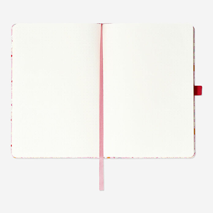 Flying Tiger Copenhagen Çiçek Desenli Kalem Tutacaklı A5 Bullet Planlayıcı