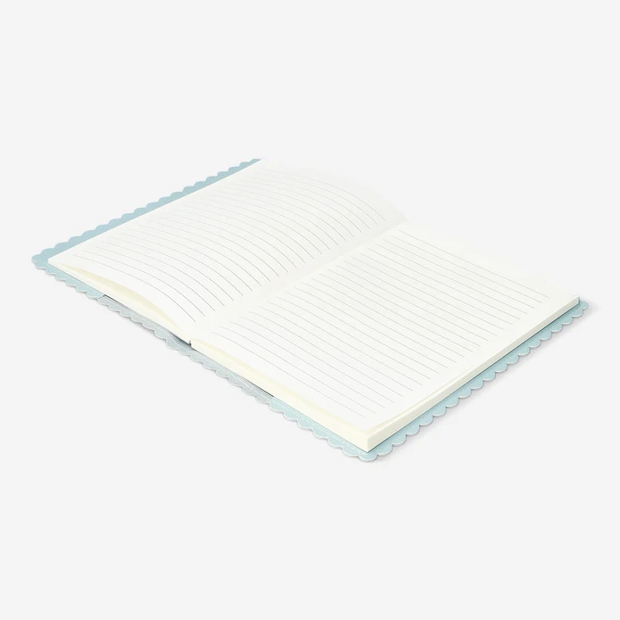 Flying Tiger Copenhagen Dalgalı Şekilli Mavi A5 Defter