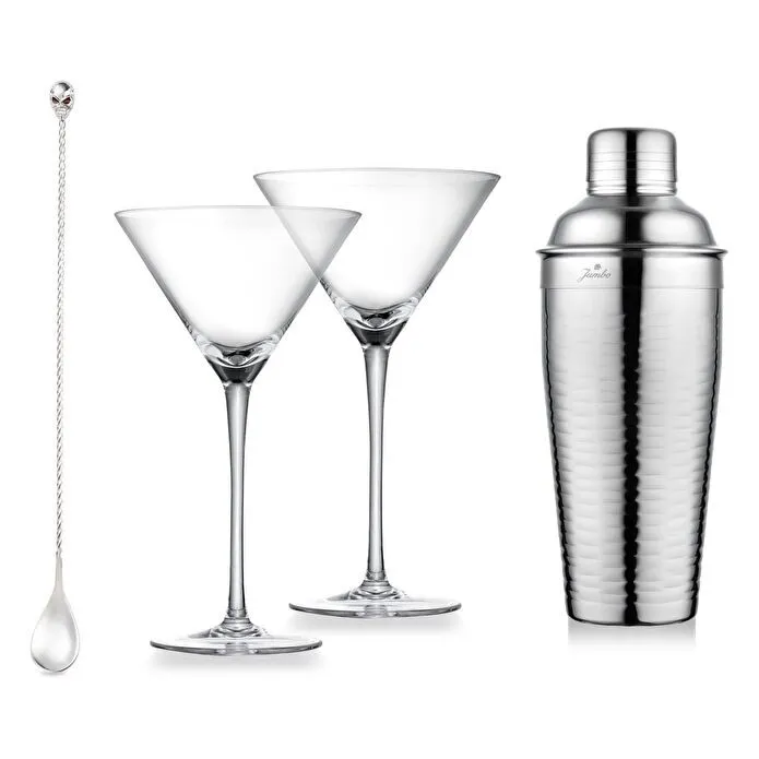 Jumbo Bilancia Kokteyl Hediye Seti Kırmızı