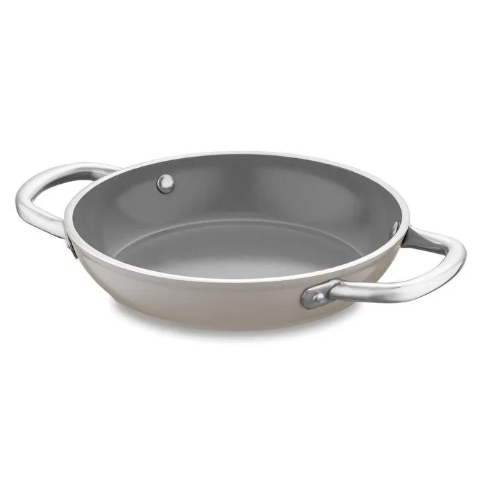 Jumbo Swiss Crystal Bej İndüksiyon Tabanlı Sahan 20 cm