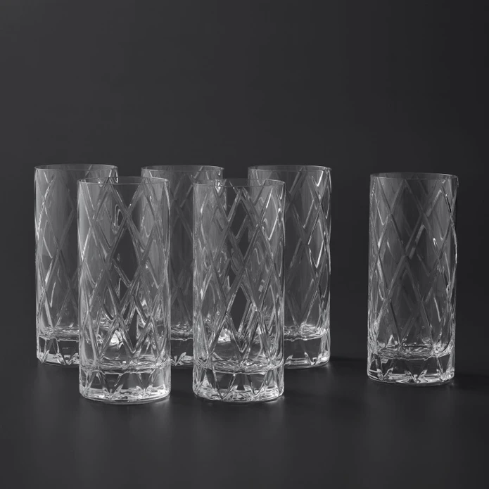 Jumbo Rigoletto Topazio 6'lı Meşrubat Bardağı