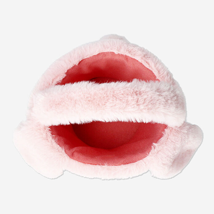 Flying Tiger Copenhagen Pembe Peluş Tavşan Şeklinde Sepet