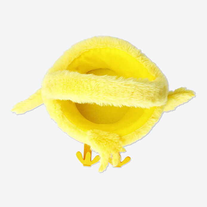 Flying Tiger Copenhagen Sarı Peluş Civciv Şeklinde Sepet