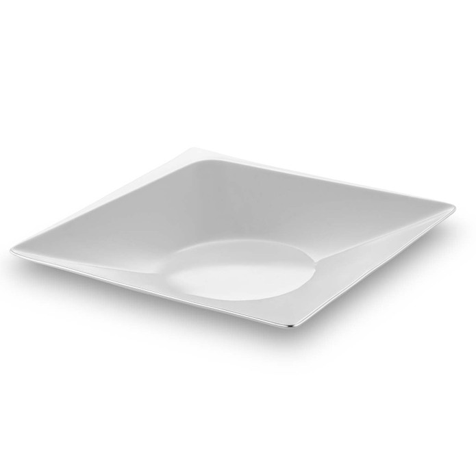 Jumbo Fold Platin 58 Parça 12 Kişilik Kare Yemek Takımı