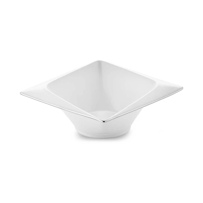 Jumbo Fold Platin 58 Parça 12 Kişilik Kare Yemek Takımı