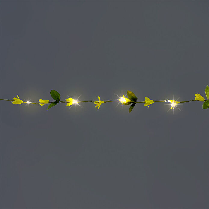 Flying Tiger Copenhagen Sarı Çiçekli Led Işık 230 cm