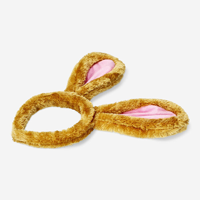 Flying Tiger Copenhagen Kahverengi Peluş Tavşan Kulaklı Taç