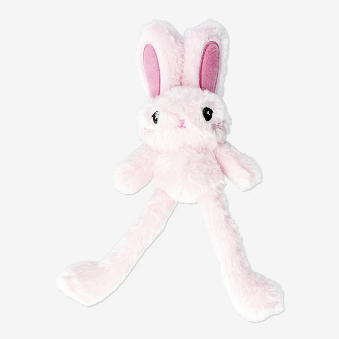 Flying Tiger Copenhagen Ayarlanabilir Kulaklı Pembe Peluş Tavşan
