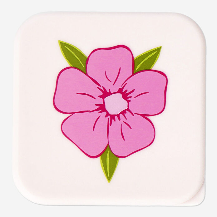 Flying Tiger Copenhagen Pembe Kiraz Çiçeği Desenli Küçük Atıştırmalık Kutusu