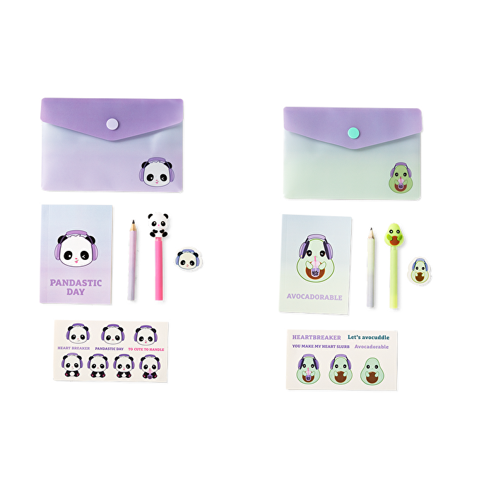 Flying Tiger Copenhagen Hayvan Desenli Sürpriz Kırtasiye Kiti