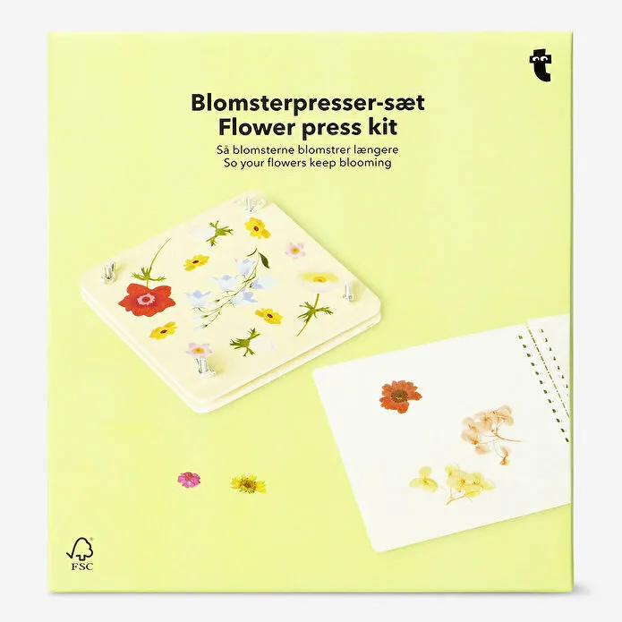 Flying Tiger Copenhagen Kendin Yap Bahar Çiçekleri Presleme Kiti