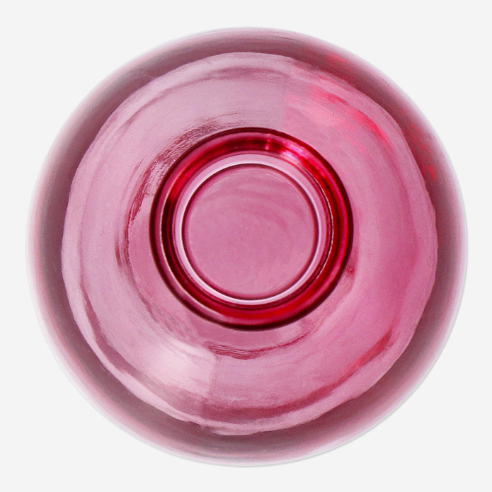 Flying Tiger Copenhagen Pembe Cam Vazo 7,5 cm x 11,5 cm
