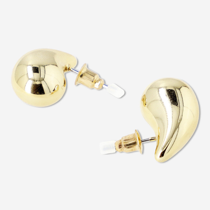 Flying Tiger Copenhagen Büyük Damla Gold Küpe