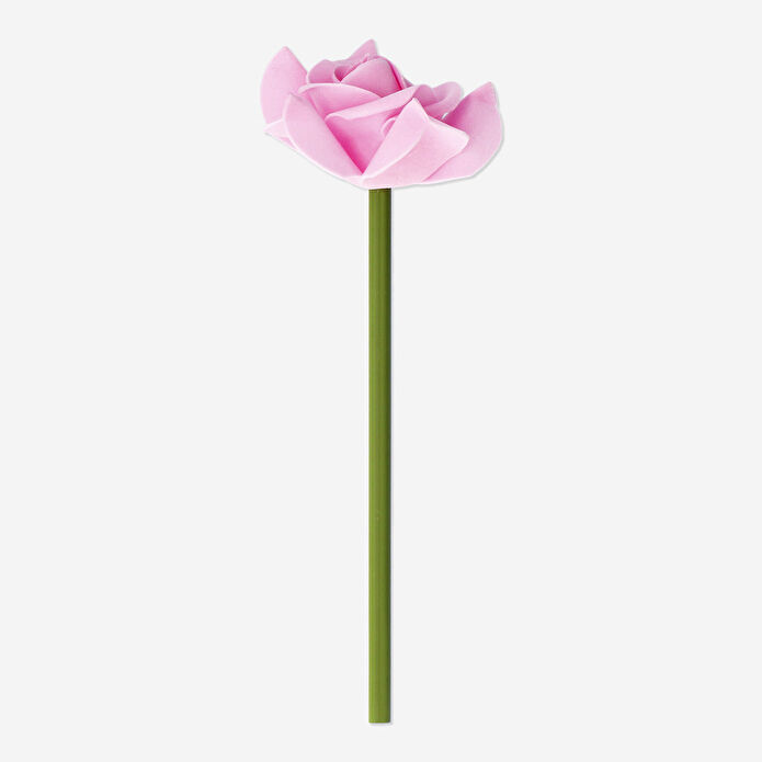 Flying Tiger Copenhagen Pembe Çiçek Detaylı Kurşun Kalem