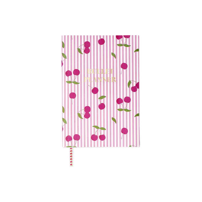 Flying Tiger Copenhagen Kiraz Desenli Pembe Bullet Planlayıcı A5