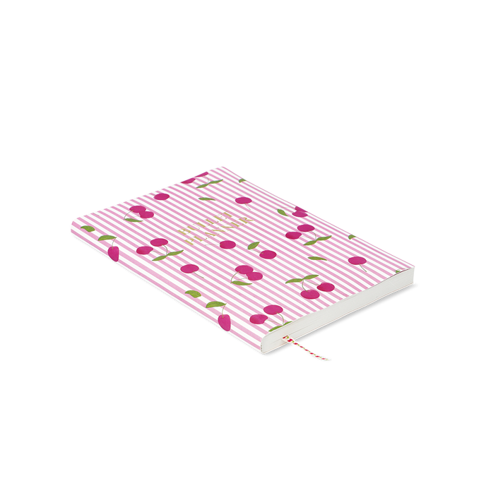 Flying Tiger Copenhagen Kiraz Desenli Pembe Bullet Planlayıcı A5