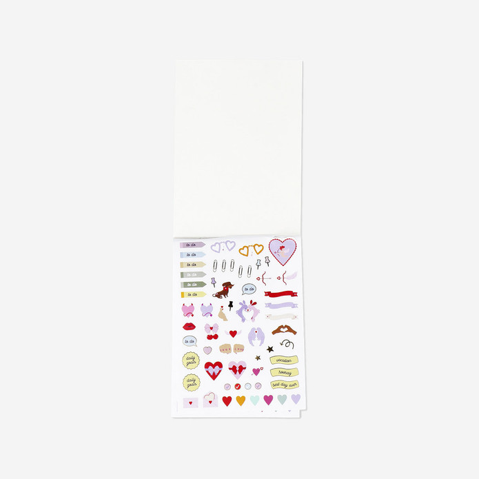 Flying Tiger Copenhagen Takvim İçin Sticker Seti