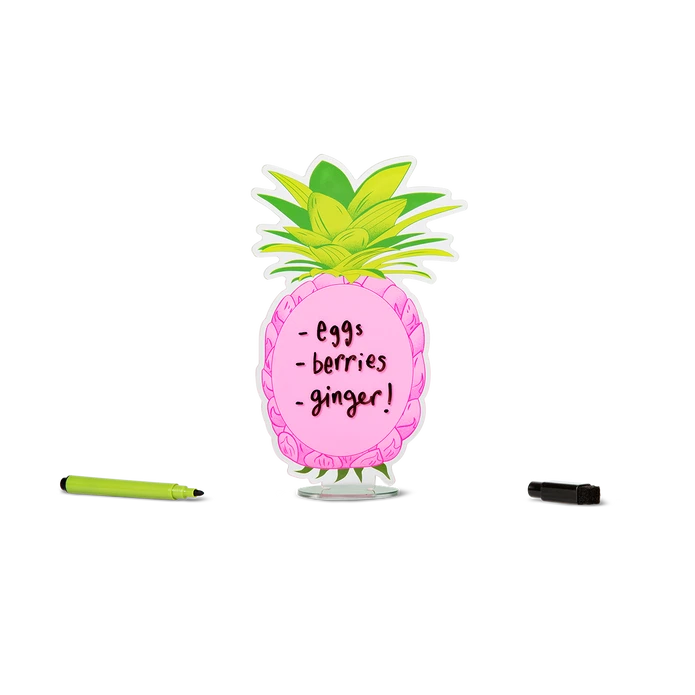 Flying Tiger Copenhagen Pembe Ananas Şeklinde Masaüstü Tahtası