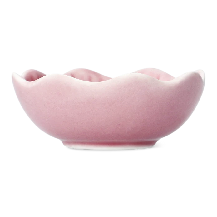 Flying Tiger Copenhagen Küçük Pembe Çiçek Şeklinde Seramik Kase