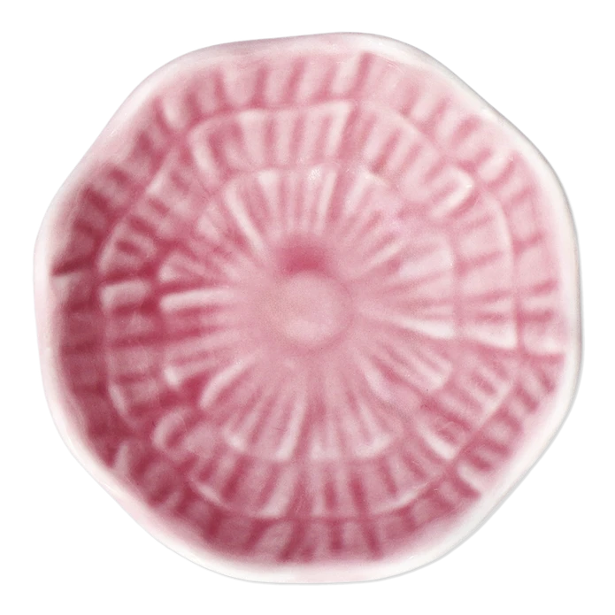 Flying Tiger Copenhagen Küçük Pembe Çiçek Şeklinde Seramik Kase