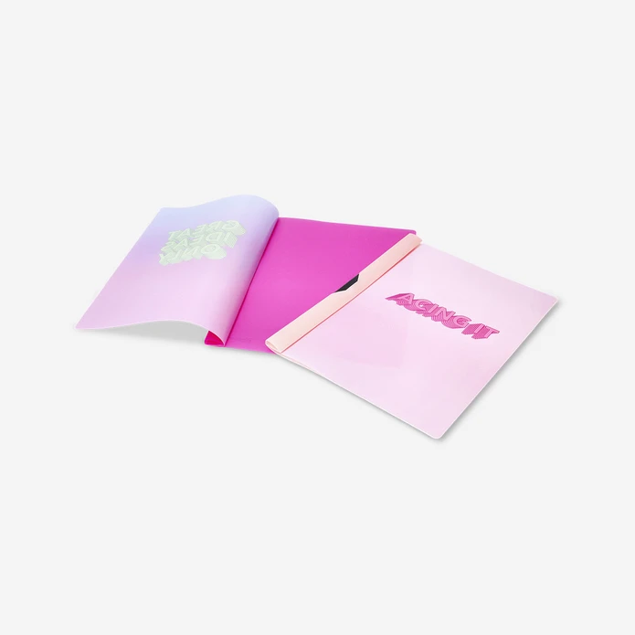 Flying Tiger Copenhagen 2'li Pembe Kağıt Dosya A4