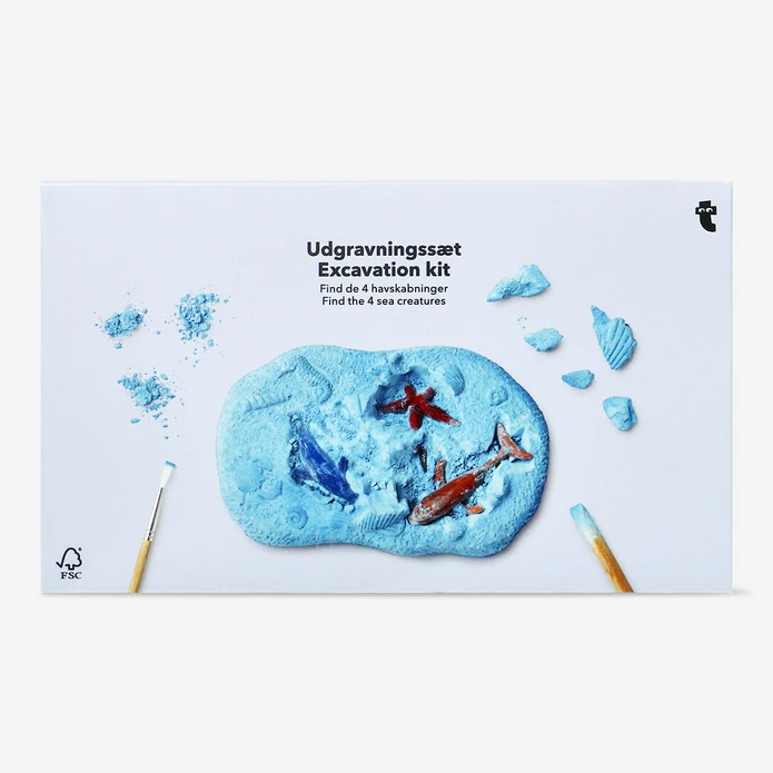 Flying Tiger Copenhagen Deniz Canlıları Kazı Kiti